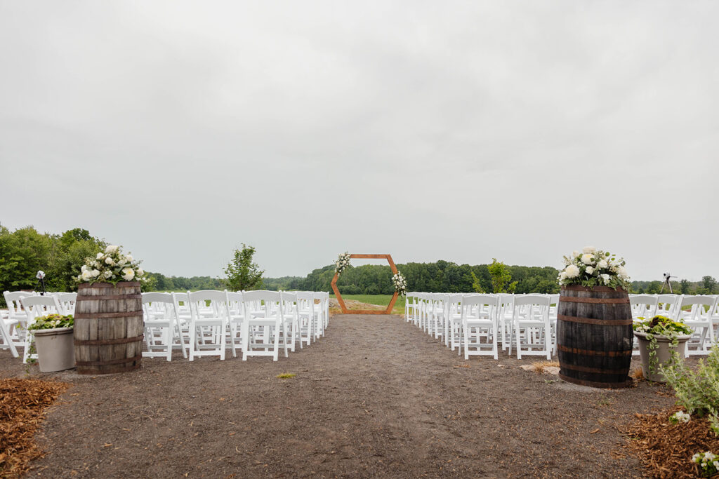 ceremony spot at homestead 1880 in Ottawa, ON.