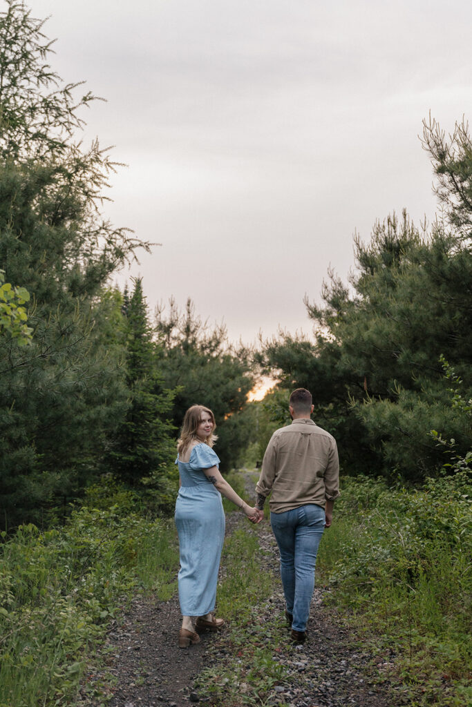 Engagement session at Petawawa Research Forest