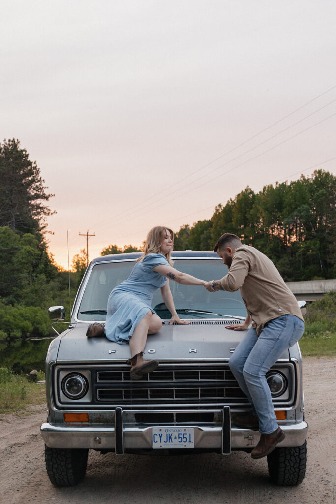Engagement session at Petawawa Research Forest