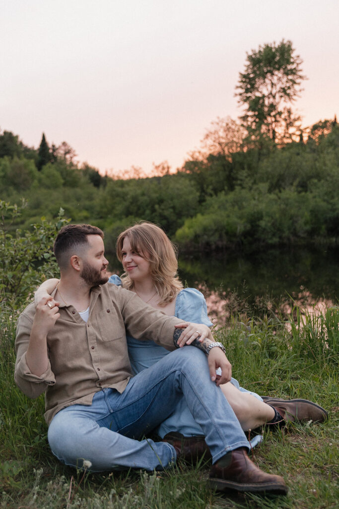 Engagement session at Petawawa Research Forest