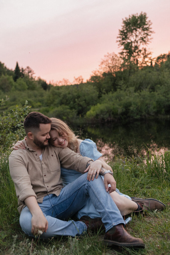 Engagement session at Petawawa Research Forest