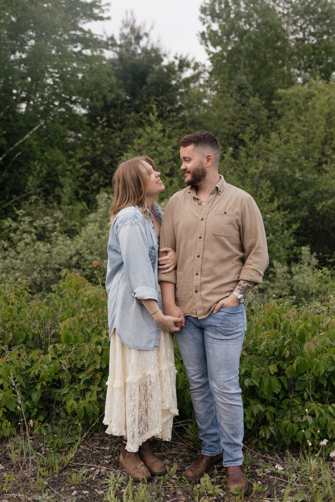 Engagement session at Petawawa Research Forest