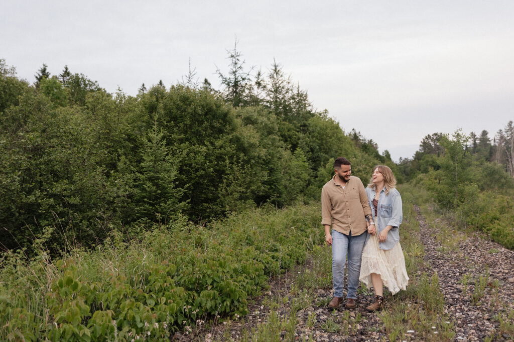 Engagement session at Petawawa Research Forest