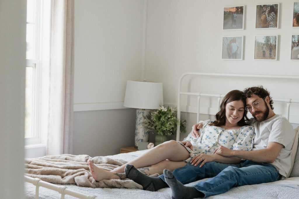couples in home session in Westmeath, Ontario