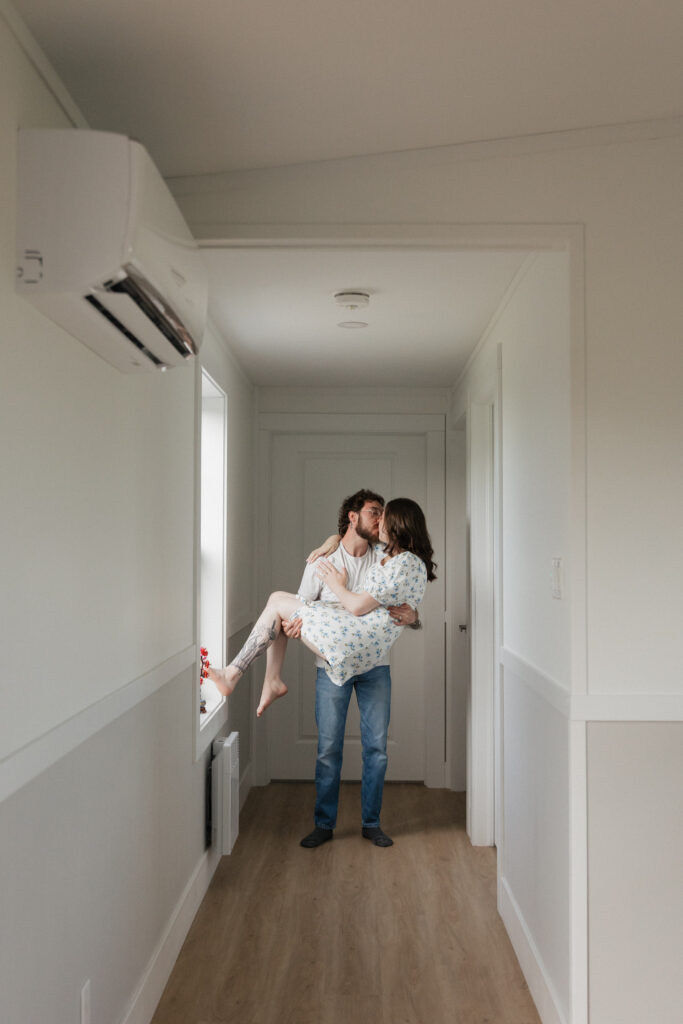 couples in home session in Westmeath, Ontario
