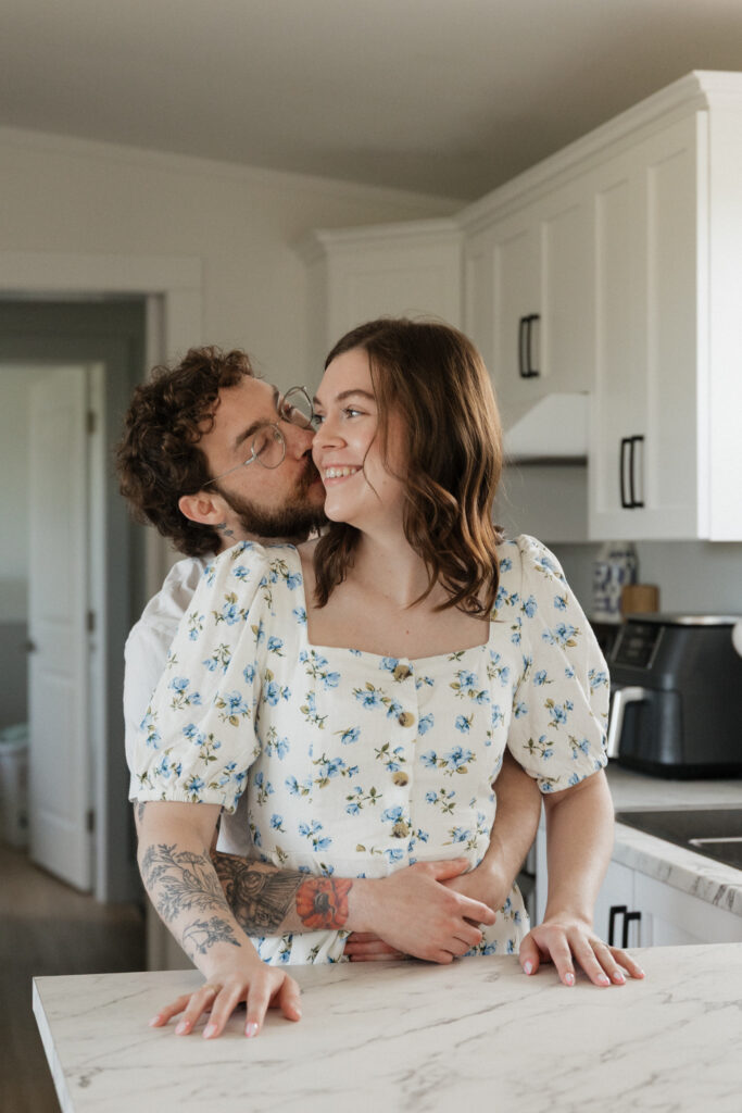 couples in home session in Westmeath, Ontario
