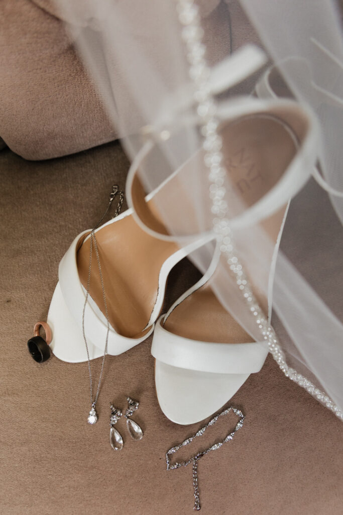detail shot from wedding day at The Herb Garden in Almonte, ON.